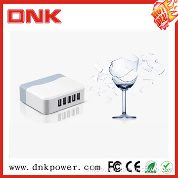 9A Qi Wireless Charger Global Cell Phone Charger with 5 USB Port (DNK-HC009)
